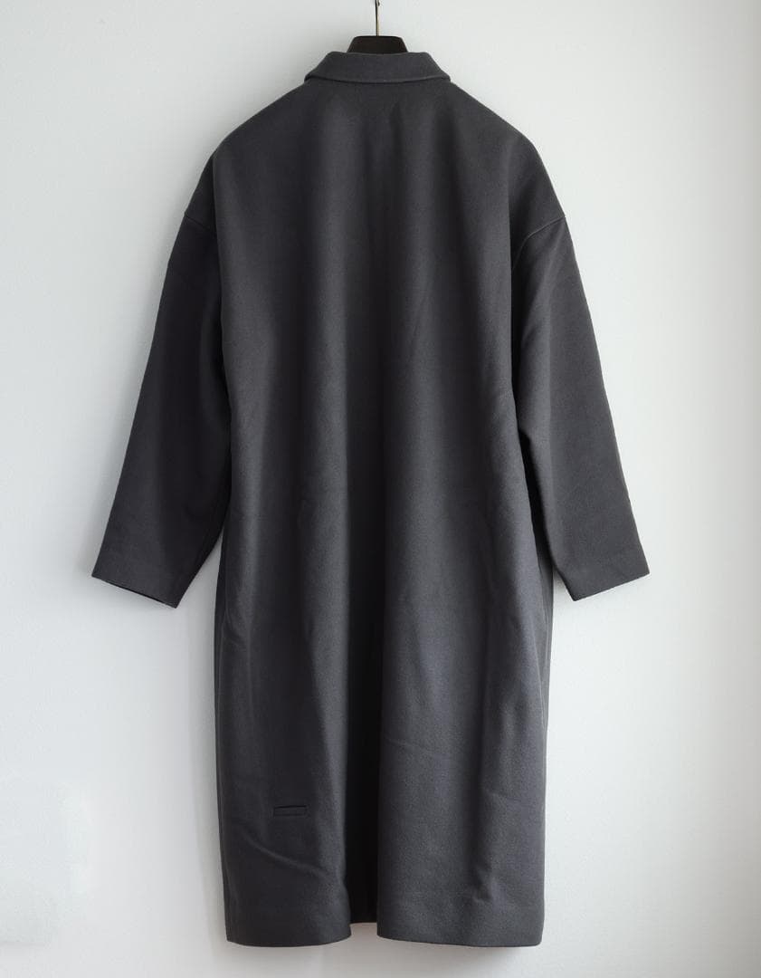 冬向けメルトン素材】 ドゥルカマラ ステンカラー オーバーサイズコート 1