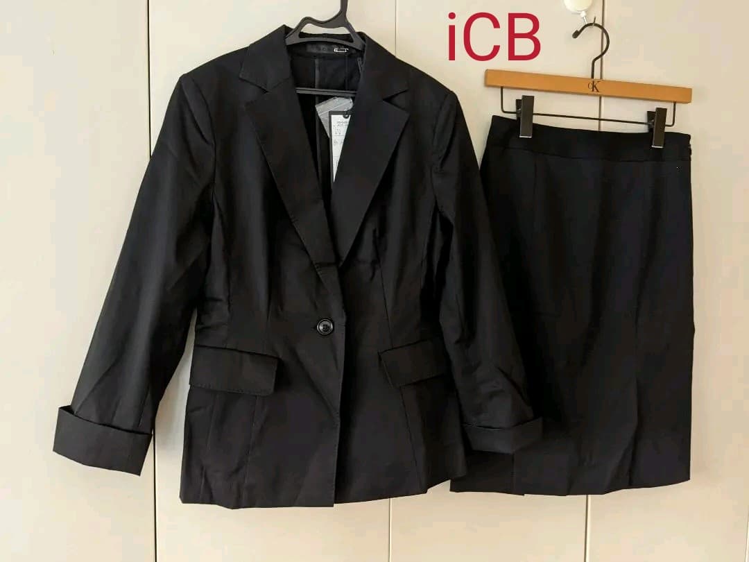 【タグ付新品】iCBスカートスーツ（11号9号） 公式】ICB | ファッション通販サイト[オンワード・クローゼット]