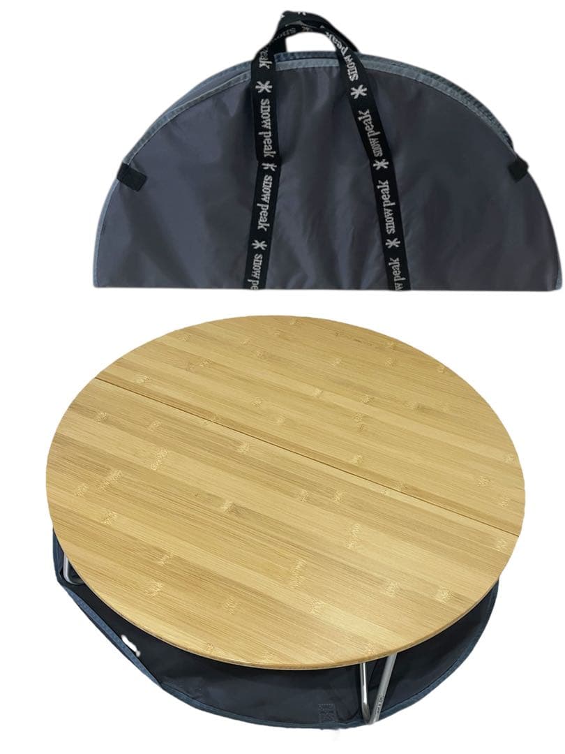 【美品】 peak スノーピーク　ちゃぶ台　M Yahoo!オークション -「スノーピーク ちゃぶ台 m」の落札相場・落札価格