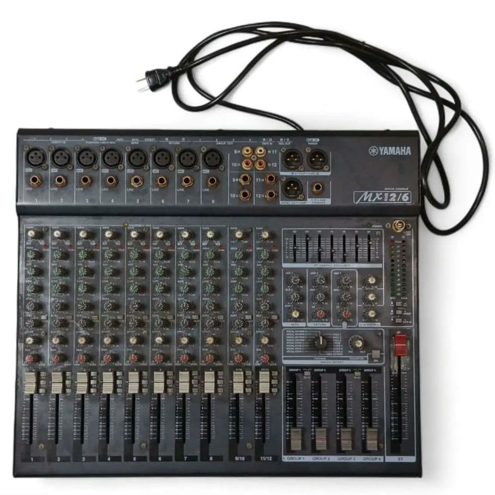 YAMAHA MX12/6 アナログミキサー ミキシングコンソール Yahoo!オークション -「yamaha mx12」の落札相場・落札価格