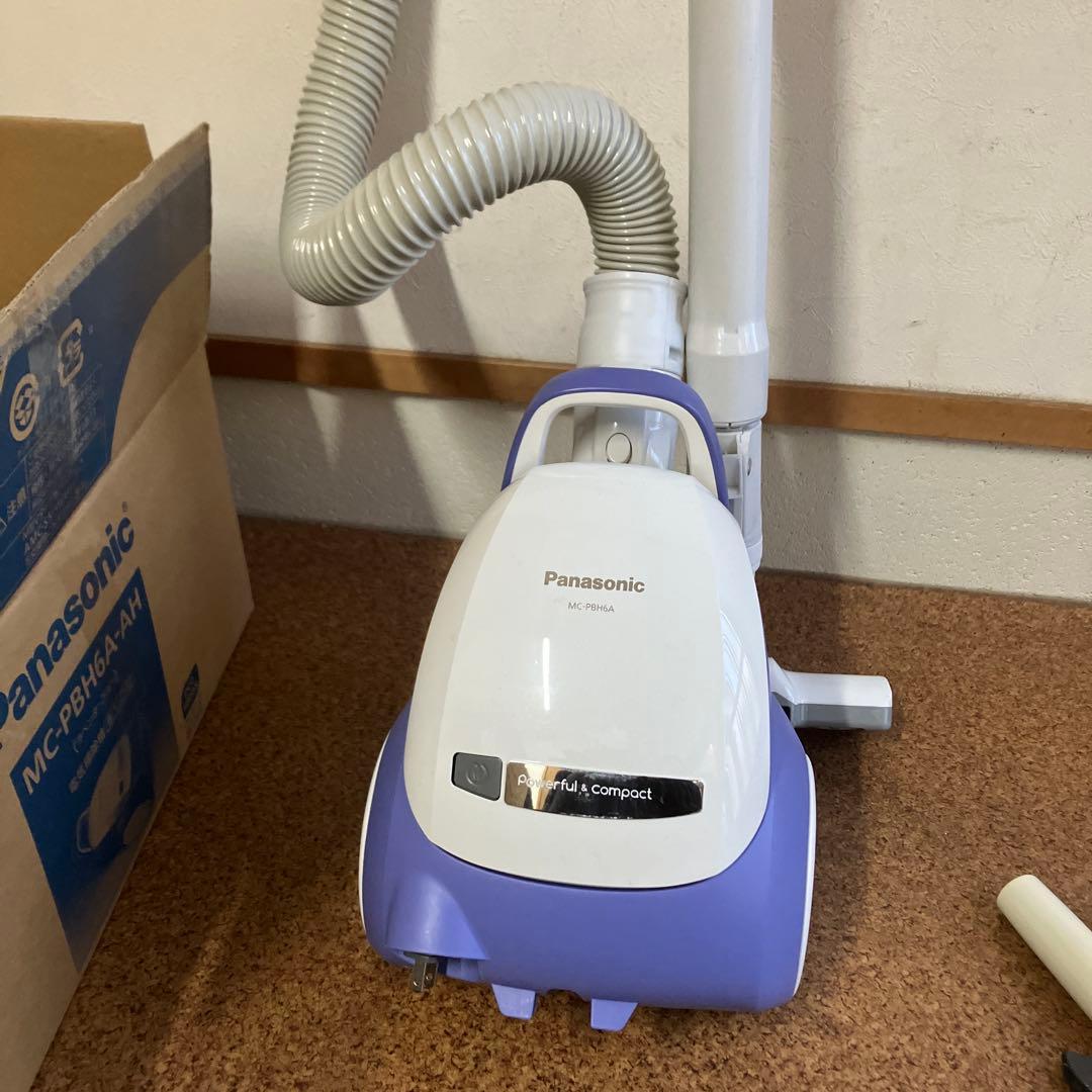 Panasonic　MC-PBH6A-AH　掃除機　470W　ラベンダーブルー パナソニック 電気掃除機 MC-PBH6A-AH （ラベンダーブルー） 掃除機