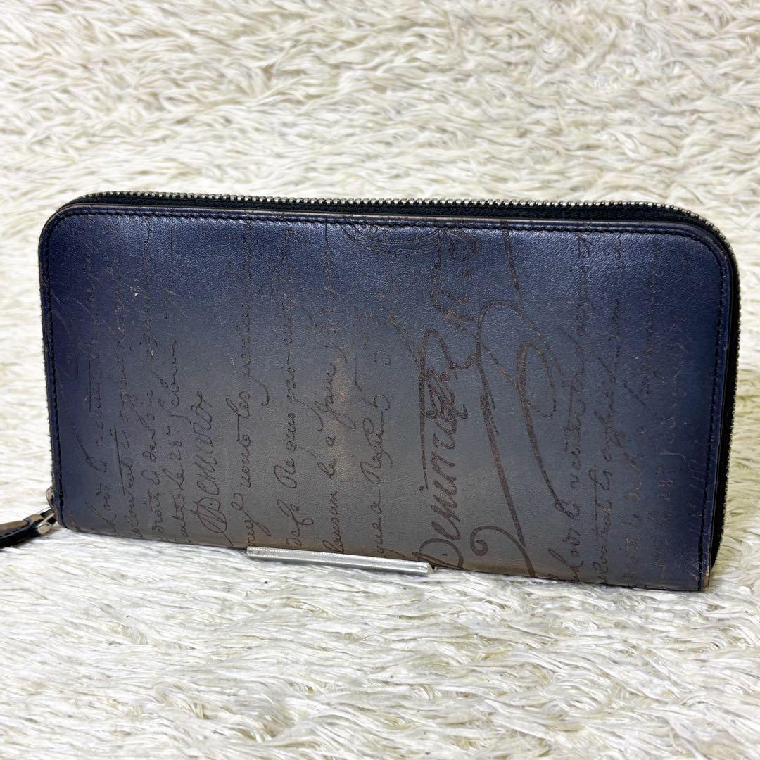 【極美品】ベルルッティ 長財布 イタウバ カリグラフィ スクリットレザー グレー 楽天市場】【中古】 ベルルッティ 長財布 イタウバ カリグラフィ