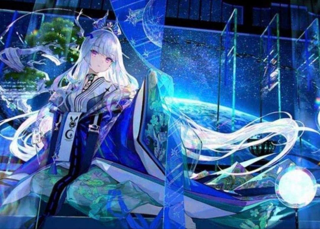 絵師100人展11 藤ちょこ かぐや姫 複製原画 絵師100人展 11 | 絵師100人展公式サイト