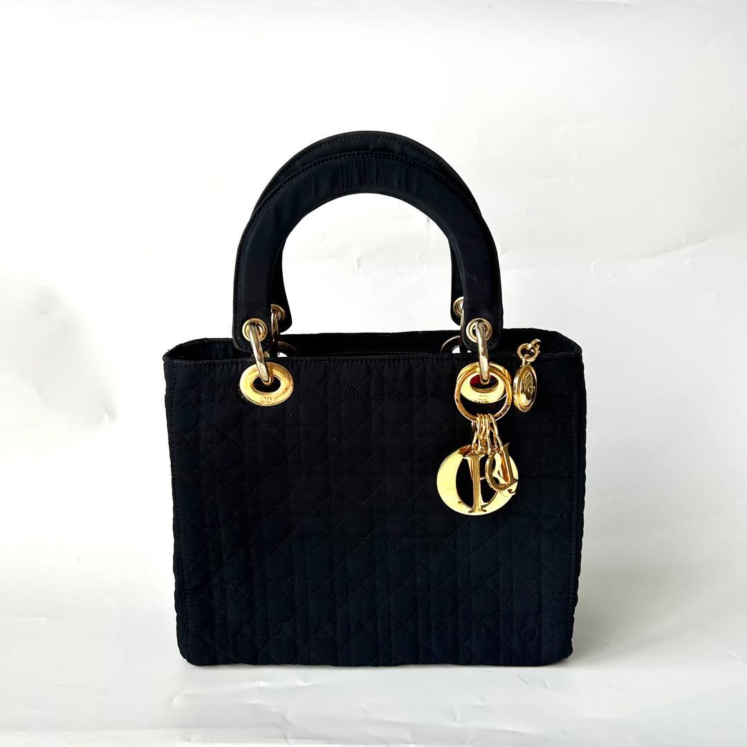 dior ディオール　カナージュ　ナイロン　レディディオール　トート Dior ディオール ナイロン レディディオールカナージュステッチ
