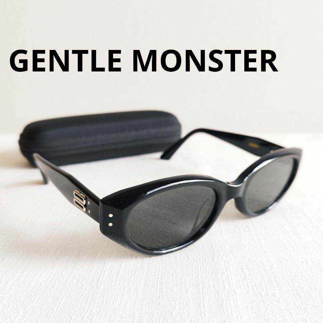 良品✨ジェントルモンスター　サングラス　ROCOCO01　ブラック　セルフレーム Gentle Monster Rococo 01 サングラス | ブラック | FARFETCH JP