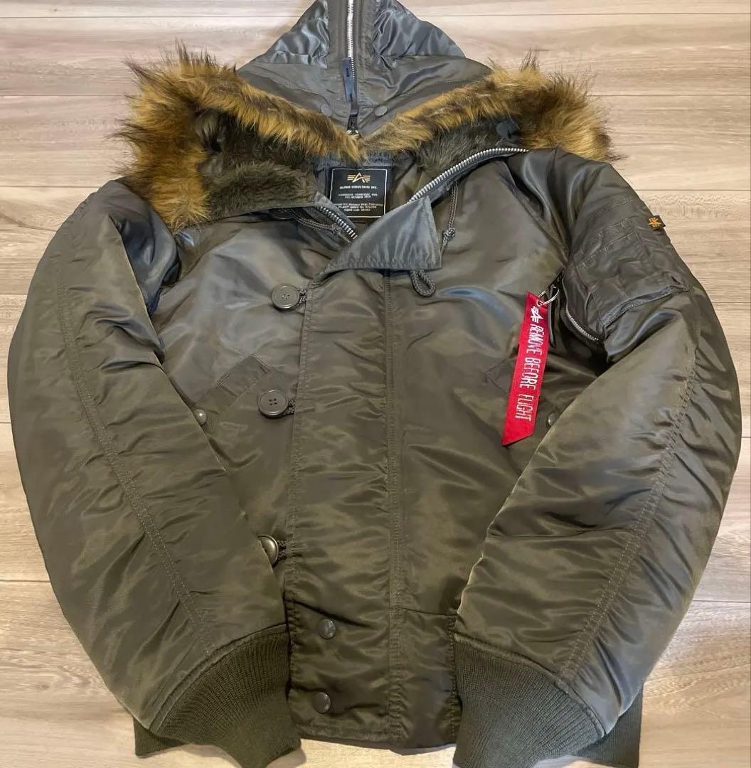 美品Alpha Industries N-2B ジャケット短丈 Y2K　Mサイズ ALPHA INDUSTRIES＞N-2B ショート フライトジャケット｜グリーン