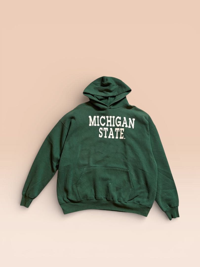 90's Russell Athletic ラッセル　フーディー　アメリカ製 90年代 90s ラッセルアスレチック アメリカ製 紺 ネイビー パーカー