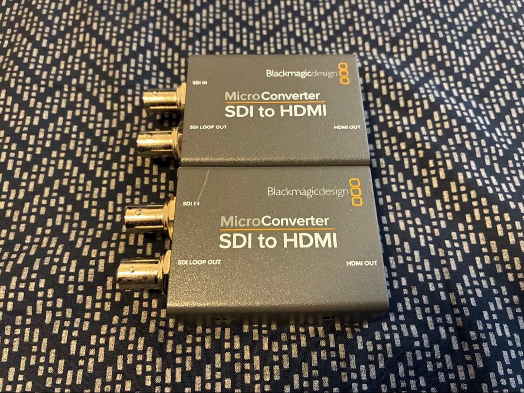 MicroConverter SDI to HDMI 2個セット Amazon.com: Blackmagic Design SDI to HDMI Micro Converter, Without