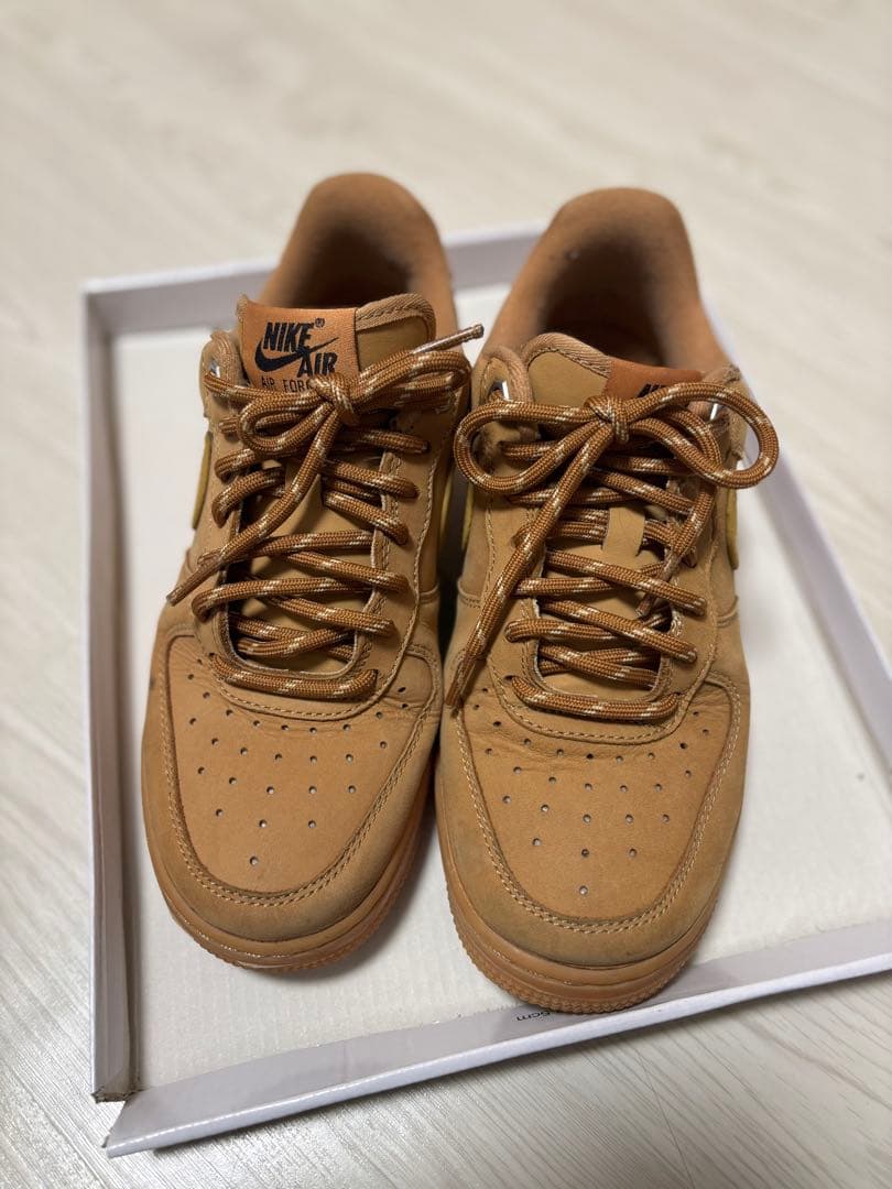 エアフォース 茶色 23.5 NIKE（ナイキ） スニーカー W AIR FORCE 1 07 WB ウィメンズ エア