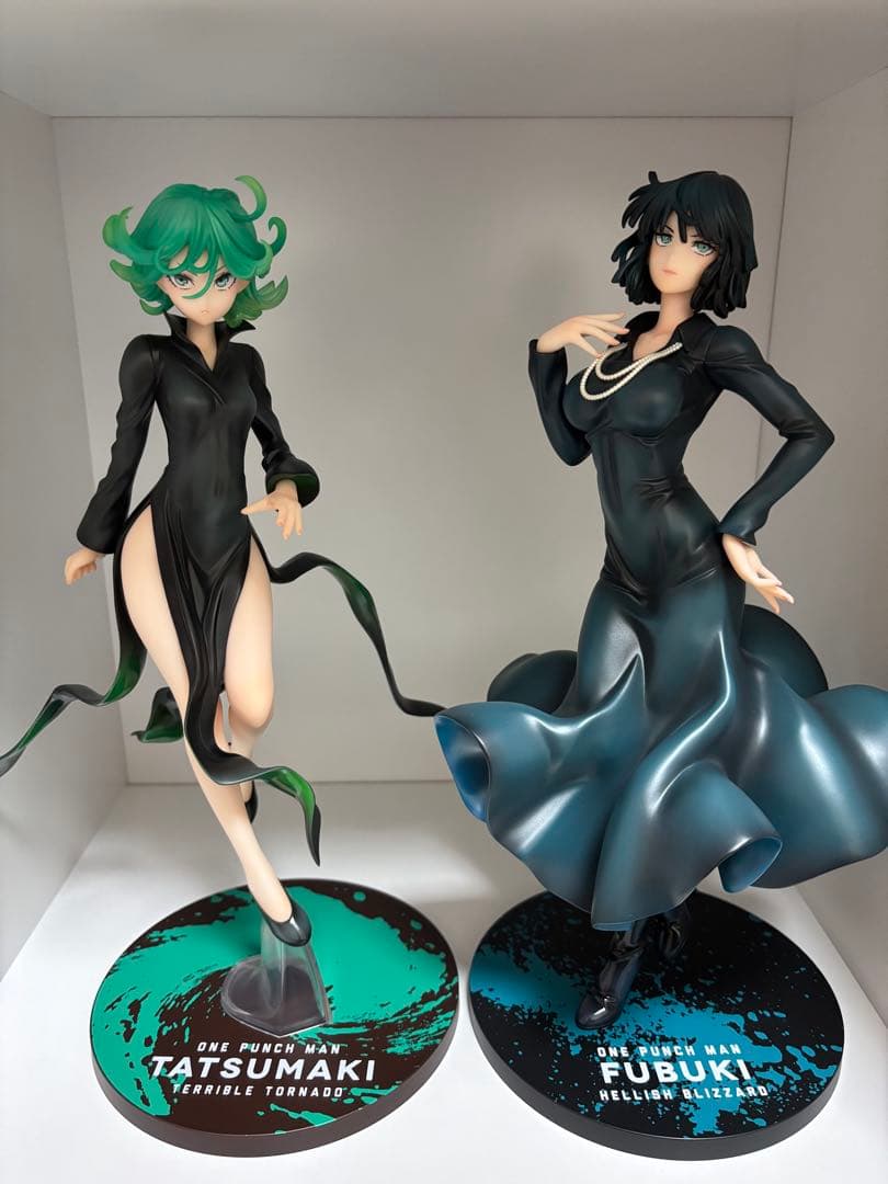 ワンパンマン 戦慄のタツマキ 地獄のフブキ フィギュア　あみあみ×amakuni TVアニメ『ワンパンマン』より、「戦慄のタツマキ」「地獄のフブキ