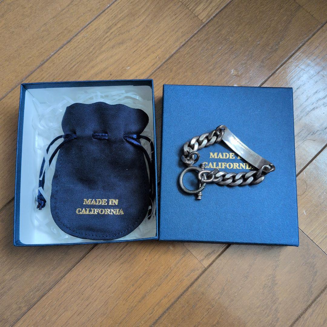 アクセサリー MADE IN CALIFORNIA ID BRACELET MADE IN CALIFORNIA ID & T-BAR Bracelet | 大阪心斎橋のメンズ洋服の