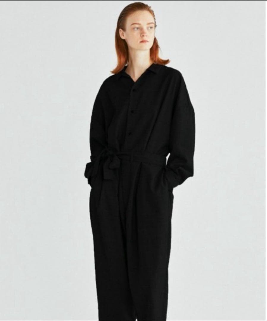 美品mizuiroind ミズイロインド ワイドオールインワンF MIDIUMI mizuiro ind｜ワーク オールインワン 1-250046 ミズイロインド