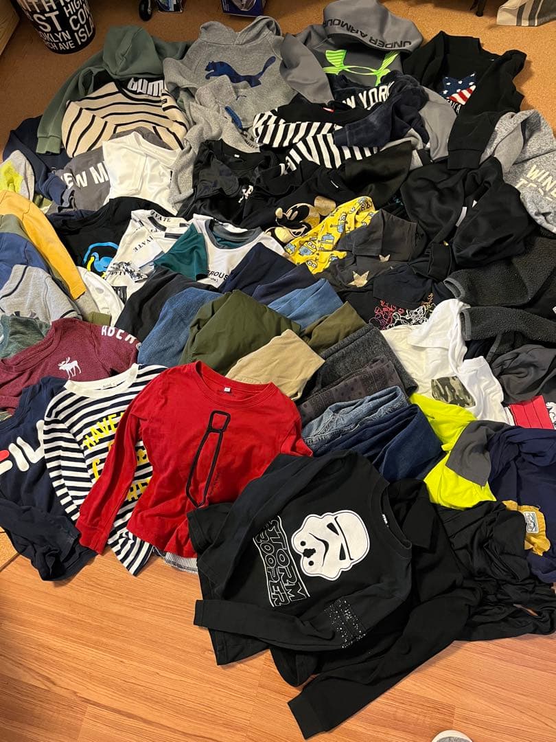 男の子 130cm 60点セット まとめ売り オールシーズン 春夏秋冬 パジャマ キッズ ジュニア 長袖 130 140 150 160 サイズ 男の子 綿100