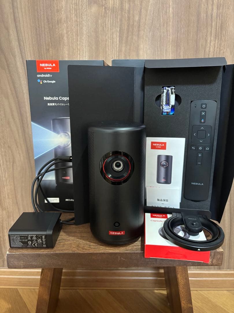 NEBULA Capsule 3 Laser プロジェクター レンタル] Anker Nebula Capsule 3 Laser モバイルプロジェクター 搭載