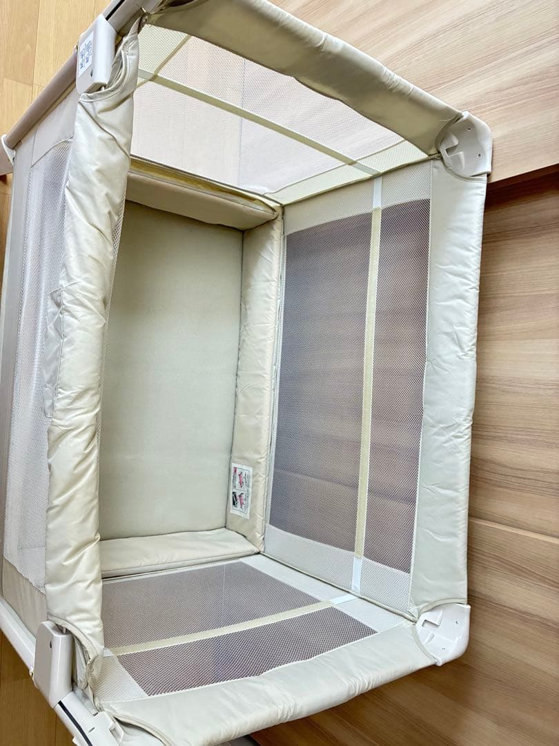 ☆Aprica ココネル エアー ミルク ホワイト 取扱説明書・専用箱あり