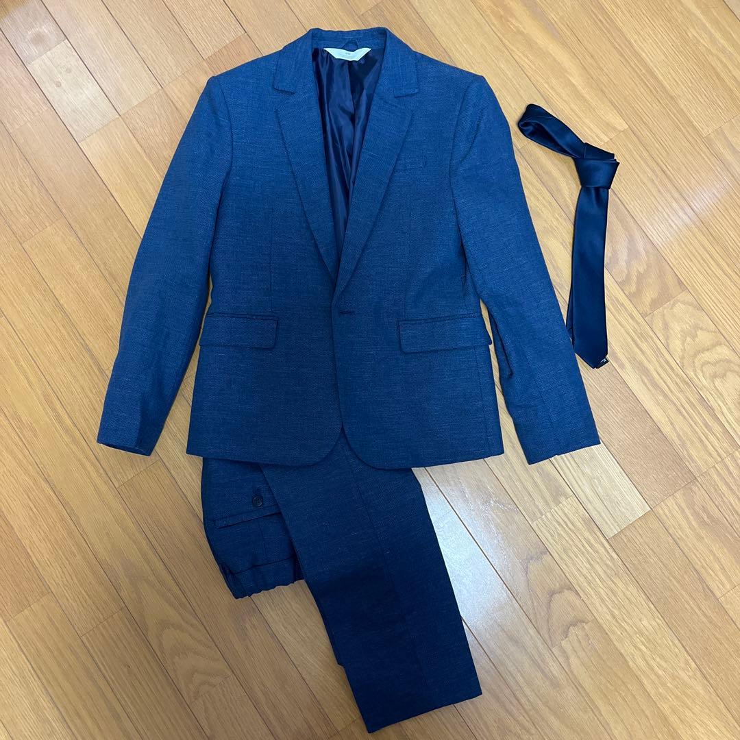 紳士服　H &M ネイビースーツ　150 3点セット 楽天市場】男の子 スーツ 150 ネイビーの通販