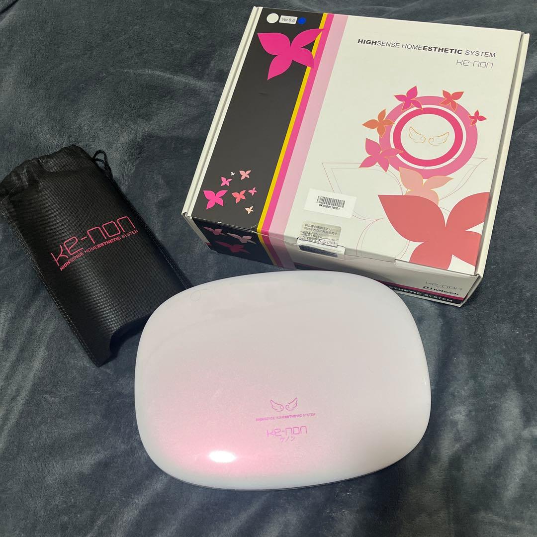 家庭用脱毛器　KE-NON ケノンVer.8.6 本体セット ケノンver 8.6 ショップ ケノン ver 8.6 美品】家庭用脱毛器KE-NON