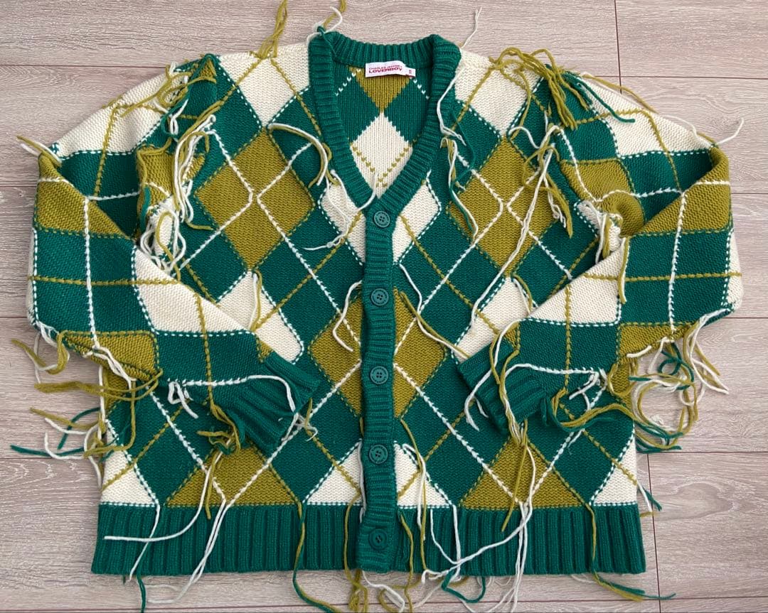 【商談済み】CHARLES JEFFREY LOVERBOY カーディガン XS 中古・古着通販】FRED PERRY (フレッドペリー) CHARLES JEFFREY