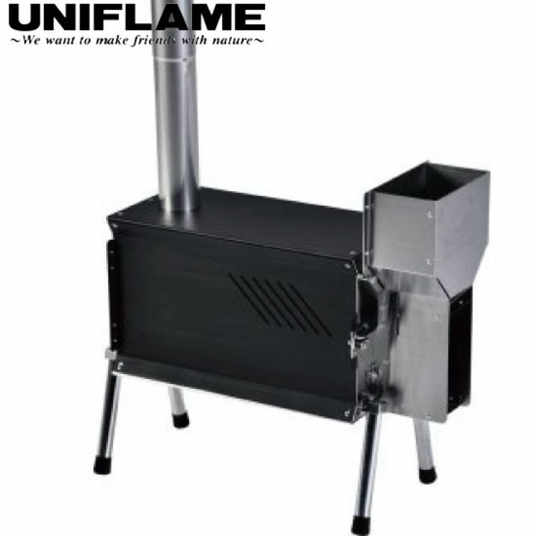 新品未使用　UNIFLAME 689059 アウトドア用ペレット燃料ストーブ ユニフレーム(UNIFLAME) 【在庫限り】UFペレットストーブ 689059