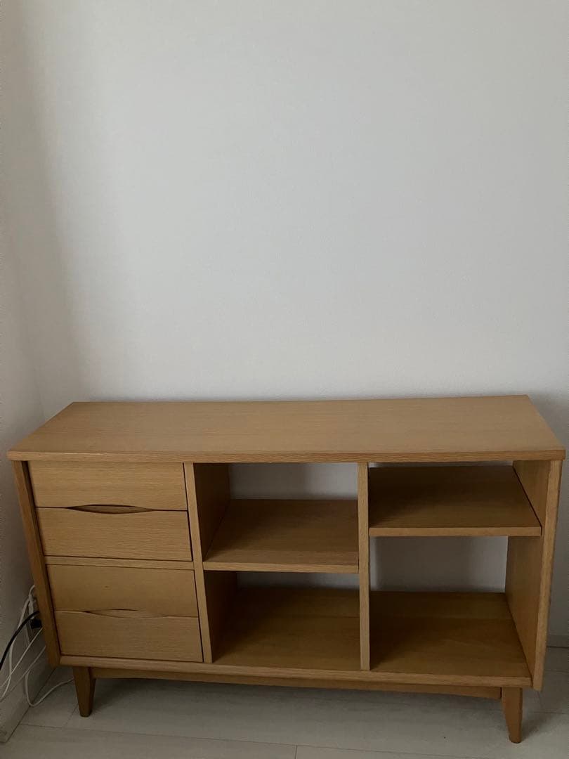 unico シグネ テレビボード / ローボード / 収納棚 テレビ台 ローボード カルミーク セラミック調 幅120cm テレビボード