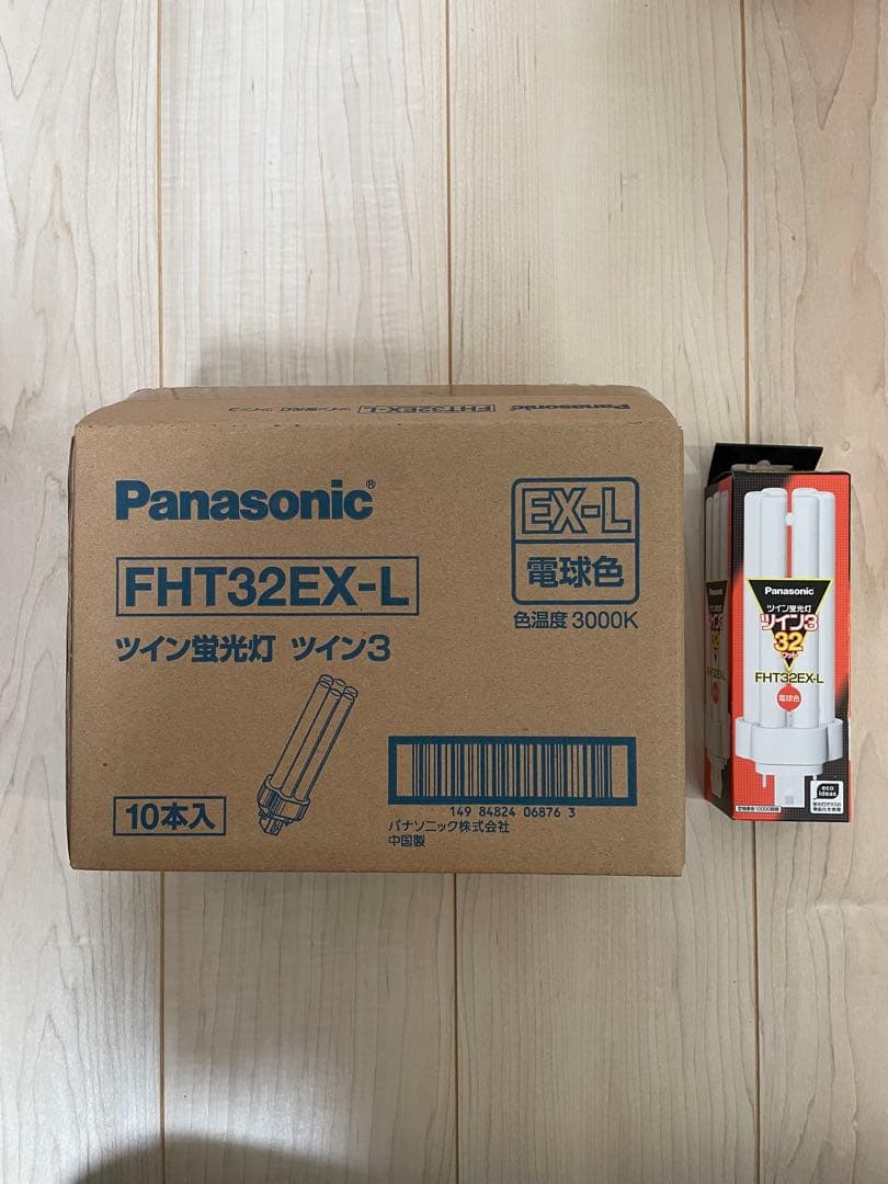 Panasonic FHT32EX-L 32W 蛍光灯 10本入 Amazon | Panasonic ツイン蛍光灯32形・ナチュラル色(昼白色)ツイン3(6