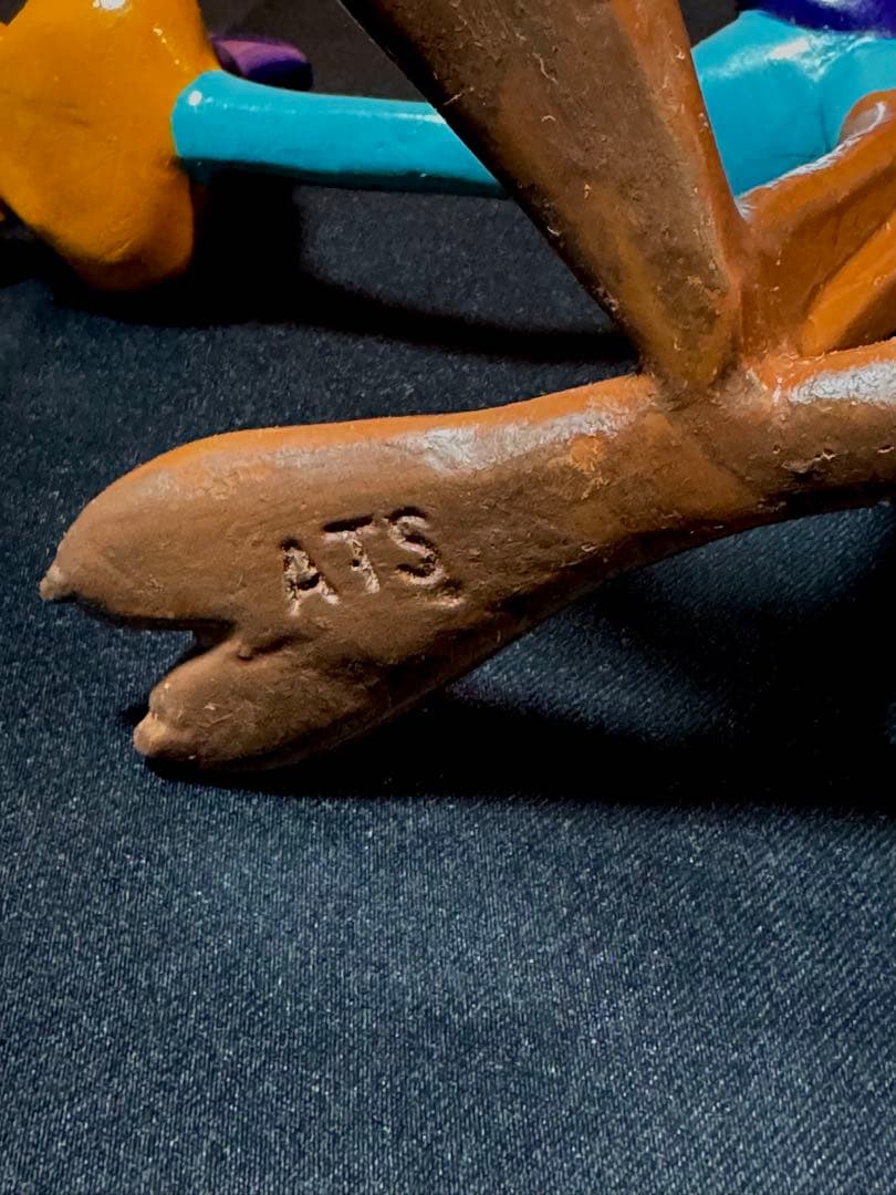 ➀ルーニーテューンズ(WB) ロードランナーフィギュア 【レジン製】