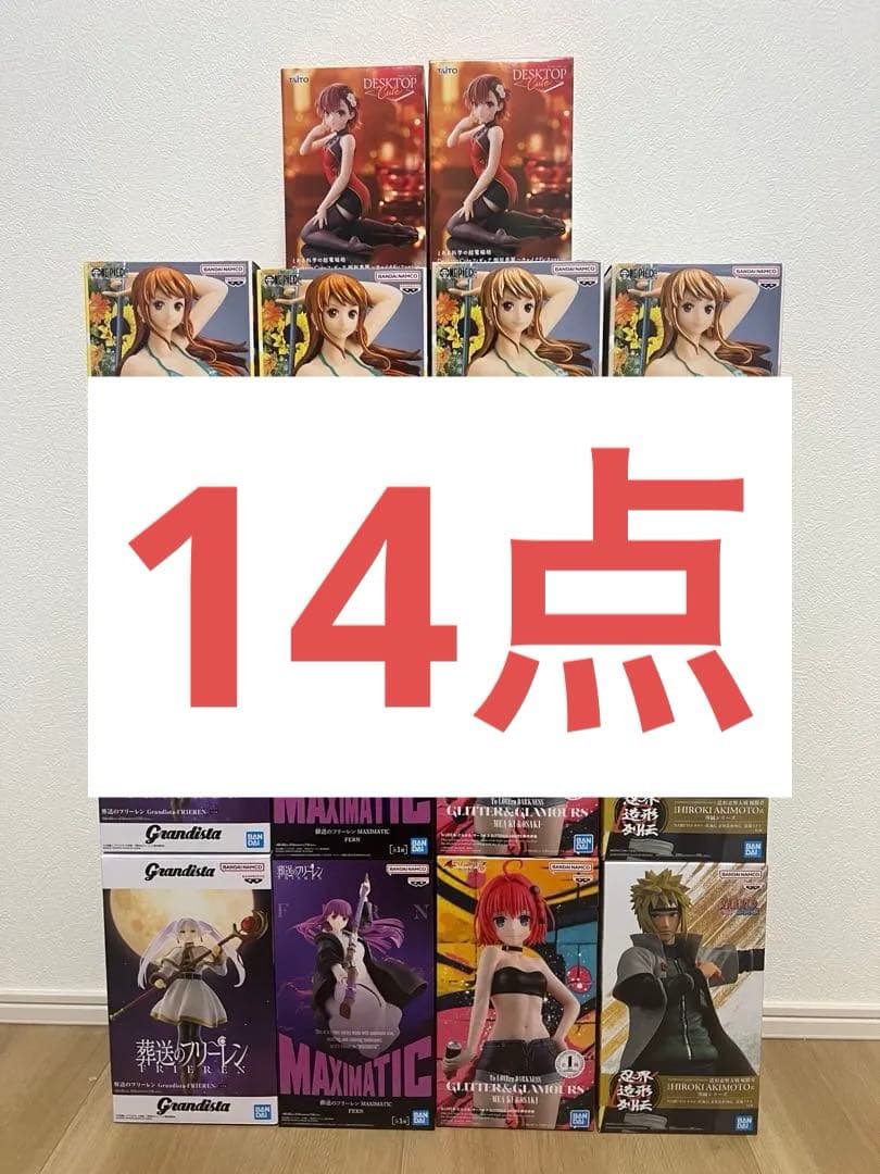 即購入ok　最新　プライズ　フィギュア まとめ売り　セット　14点新品　未開封 プライズフィギュア フィギュアセット 未開封 - メルカリ