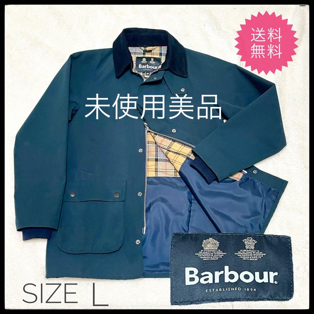 【試着のみ】　Barbour BEAMS バブアー ノンオイル　38 ビデイル バブアー ノンオイル ビデイル 2レイヤー ノンオイルドコットン