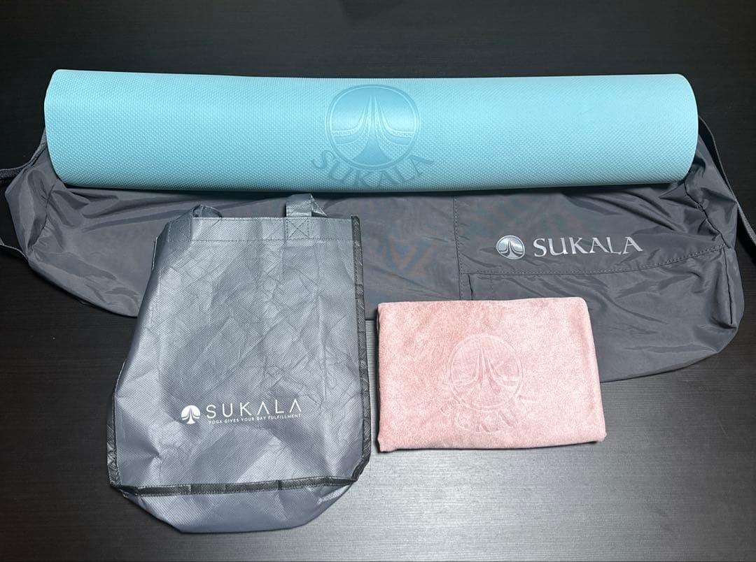 LAVA ヨガマット　ヨガラグ　バッグ　SUKALA SUKALA】Yogi Mat Bag(キャメル・ラベンダー・チャコールグレー): ヨガ