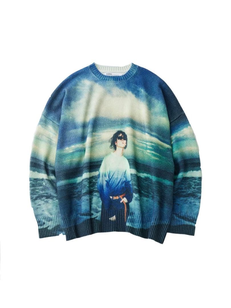 DAIRIKU 24aw Photo pullover Knit 美品　Lサイズ ZOO“ Oversized Pullover Knit | DAIRIKU(ダイリク) / トップス ニット