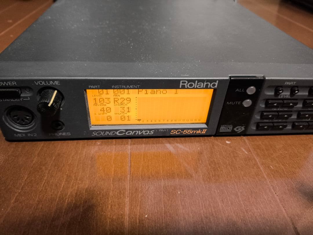 その他 Roland SC-55mk2 Roland SC-55 mkII mk2 SOUND Canvas MIDI Sound Module | eBay