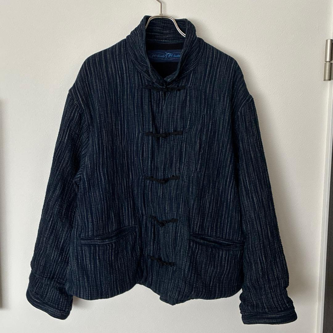 MONOTOMBO 　ポータークラシック チャイナ ジャケット GABARDINE CHINESE JACKET（ギャバジン チャイニーズ ジャケット