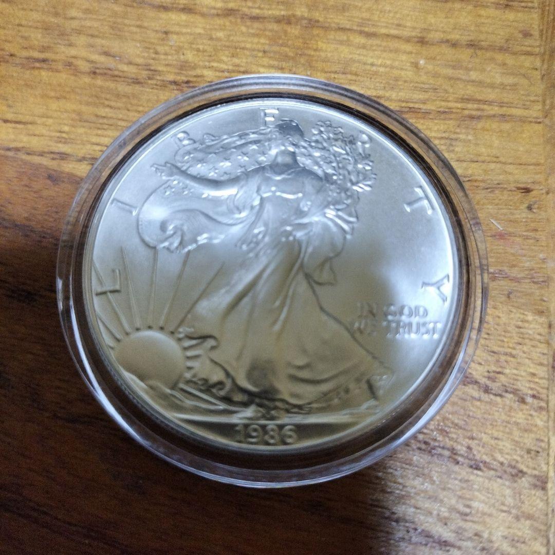 ゆ*き様 イーグル銀貨　　アンティーク アメリカ 1992年 1ドルイーグル銀貨（未使用） - セキグチは1964年創業