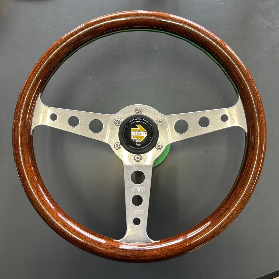 momo superindy スーパーインディ34.5φ 美品！ Yahoo!オークション -「momo super indy」の落札相場・落札価格