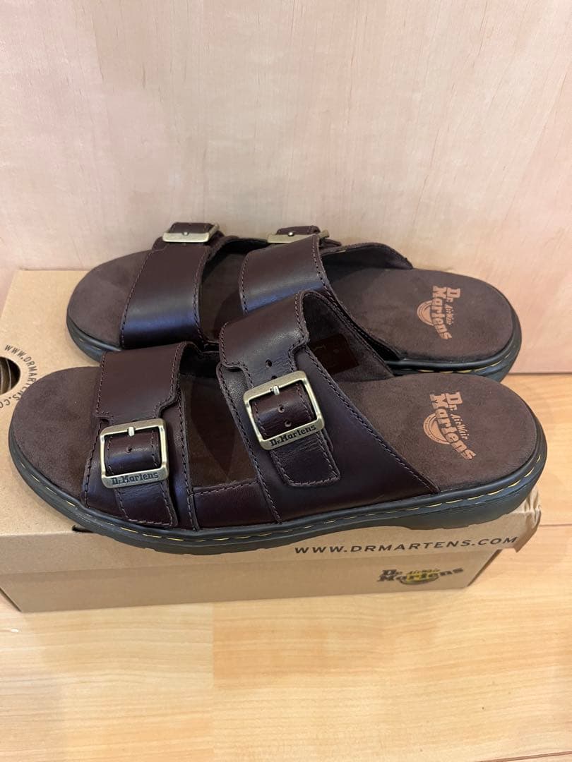 Dr. Martens ダークブラウン サンダル　新品未使用 中古・古着通販】Dr.Martens (ドクターマーチン) サンダル ブラウン