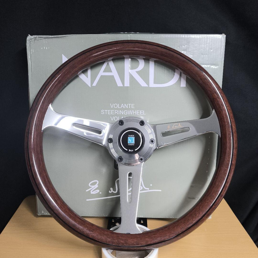 NARDI ナルディタイプ 　クラシック　ウッド&メッキスポーク350mm Amazon | NARDI(ナルディ) クラシックウッド&ブラックスポーク