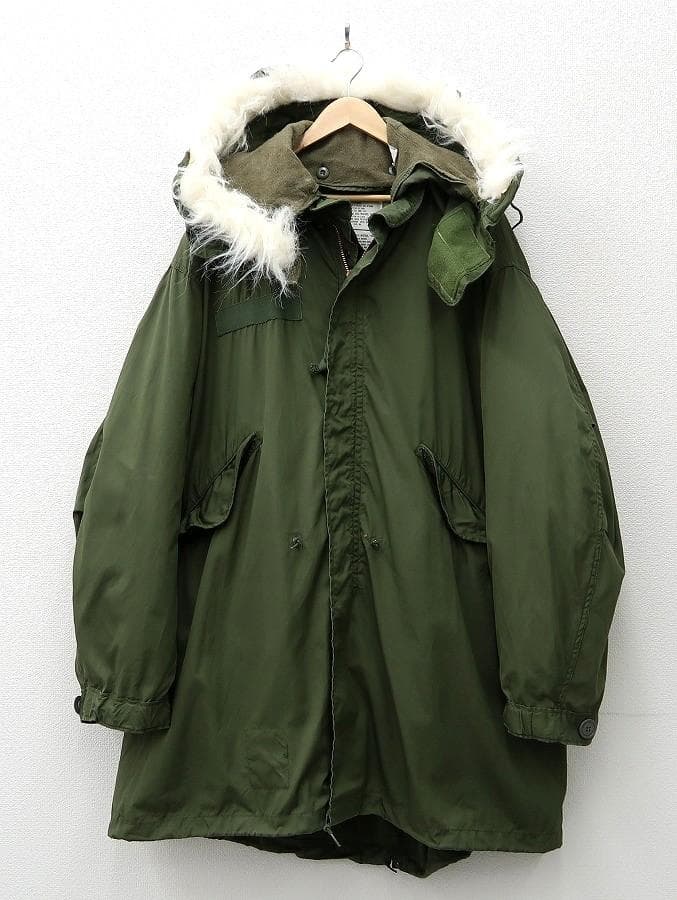 極美 XL 米軍実物 70s M-65 モッズコート ライナー フード セット⑤ 70年代 70s フィッシュテールパーカー ミリタリー アメリカ軍 米軍