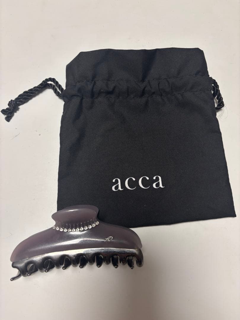 acca アッカ　Lサイズ　コラーナ　ダークグレー　ヘアクリップ ニューコラーナクリップLサイズ / ACCA | ファッション通販 【公式通販