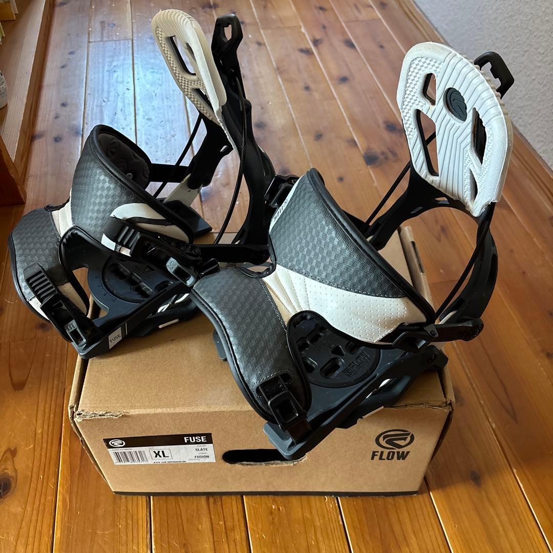 18-19スノーボード ビンディングFLOW FUSE XL Amazon | 18-19 FLOW (フロー) ビンディング FUSE Hybrid Strap BLACK