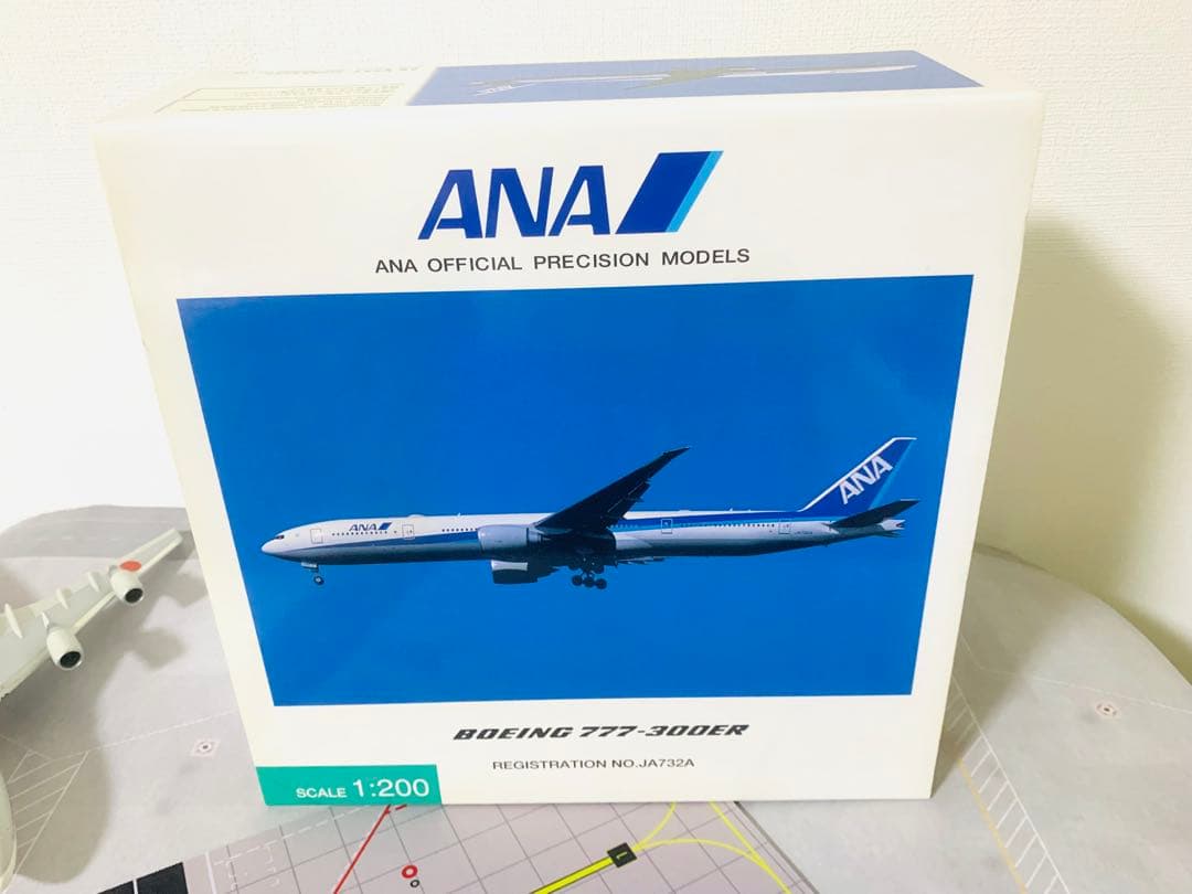 全日空商事公式モデル１／２００Ｂ７７７－３００ＥＲプラスティック樹脂製完成品中古 2026年最新】全日空商事 777-300er 1/200の人気アイテム - メルカリ