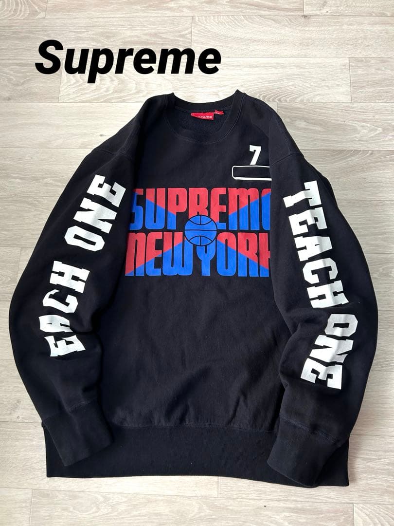 Supreme シュプリーム スウェット XL Supreme Box Logo Crewneck Grey シュプリーム トレーナー ロゴ