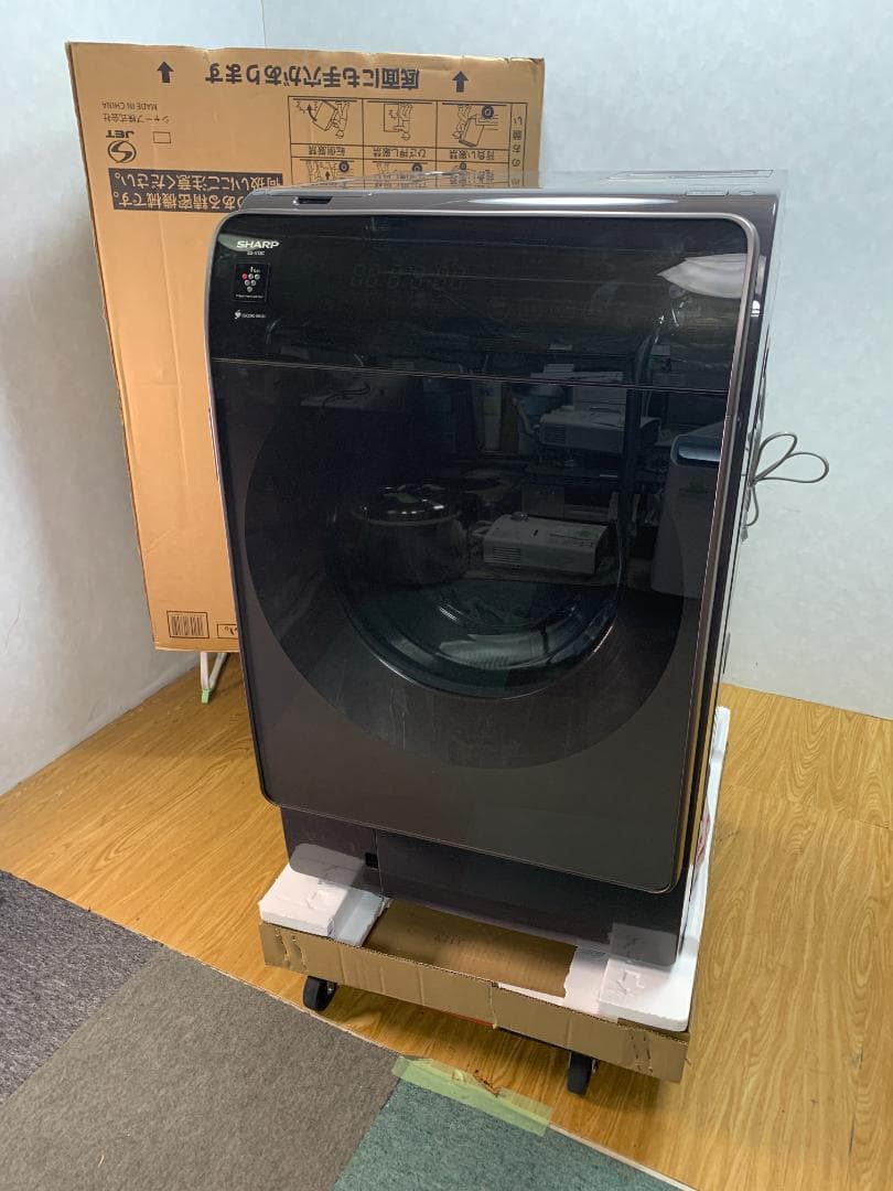 K☆017 シャープ ドラム式洗濯機 ES-X12C 設置オプション無料 ES-12X1 | 洗濯機：シャープ