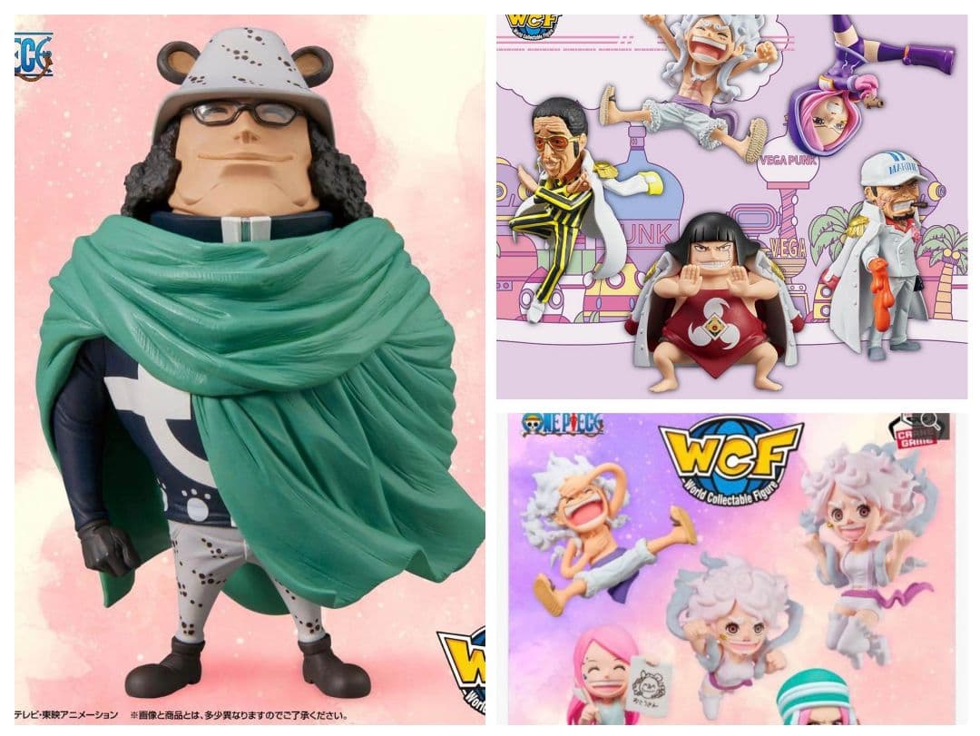 ワンピース ワーコレ エッグヘッド６＆ ジュエリー・ボニー ヒストリー ＆くま ワンピース ワールドコレクタブルフィギュア-ジュエリー・ボニー