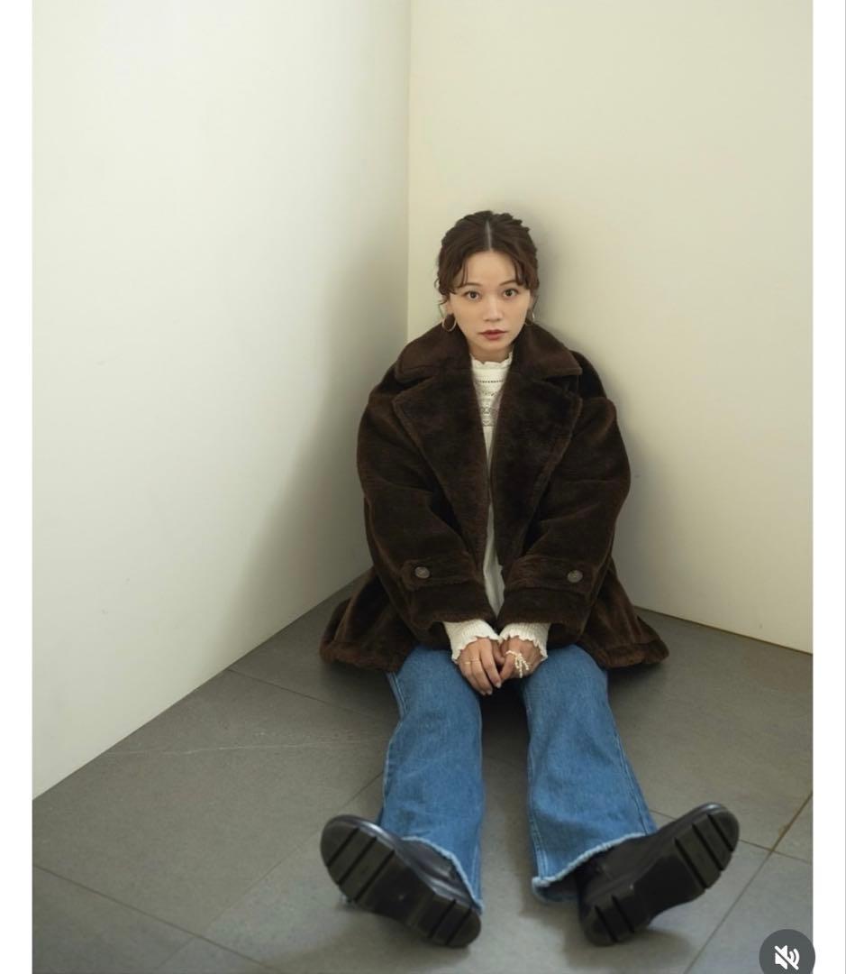 美品】 URBAN RESEARCH Sonny 高山直子 ショートボアコート - メルカリ