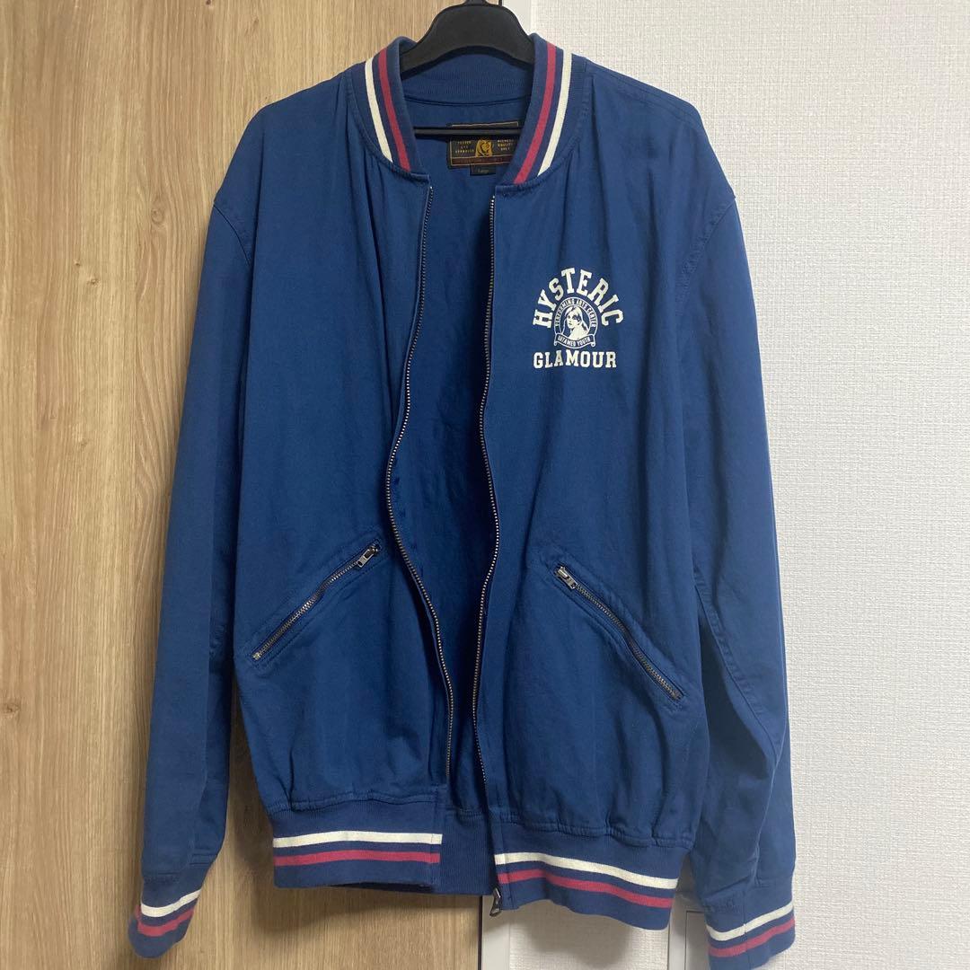 ヒステリックグラマーネイビー LARGE スタジャン（ブルゾン） ヒステリックグラマーネイビー LARGE スタジャン（ブルゾン）