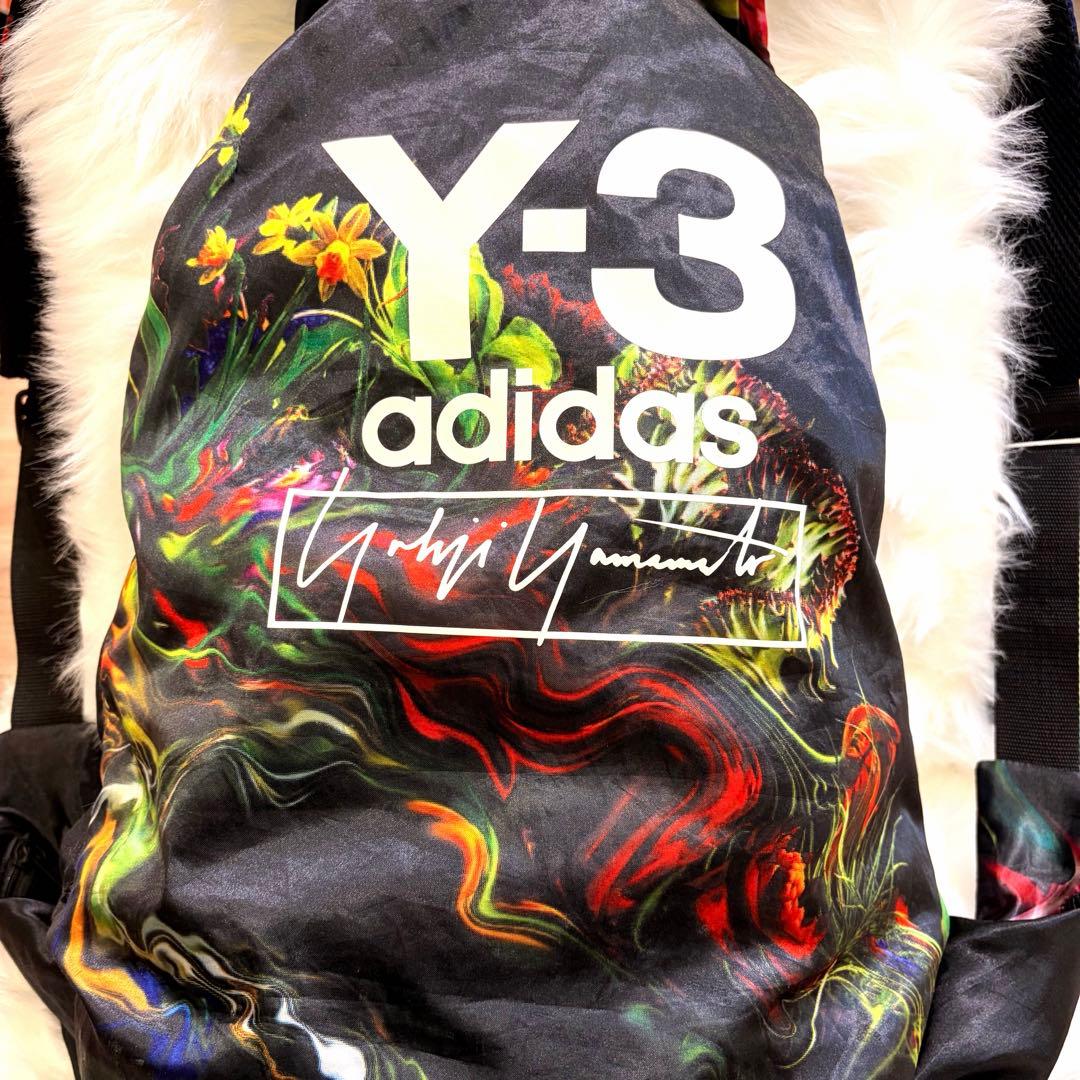 Y-3 YOHJI YAMAMOTO × adidas コラボリュック 花柄 ワイスリー 花柄・リュックバッグ adidas Yohji Yamamoto /A43010