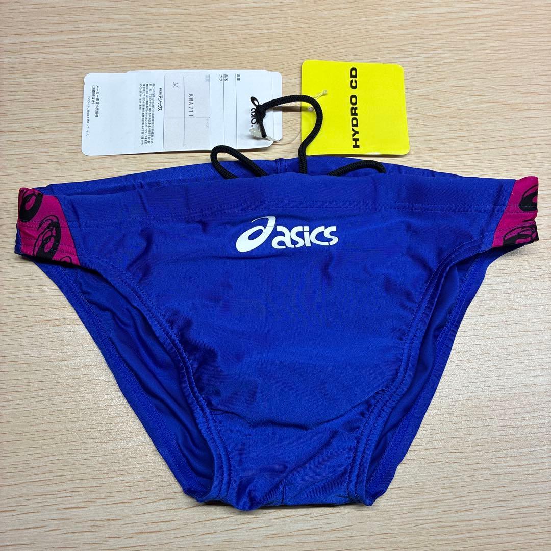 ホ*ー様 新品 ASICS 競泳水着 ハイドロCD AMA71T サイズM ブル asics 競泳水着 ハイドロCD ネイビー 未使用｜Yahoo!フリマ（旧PayPay