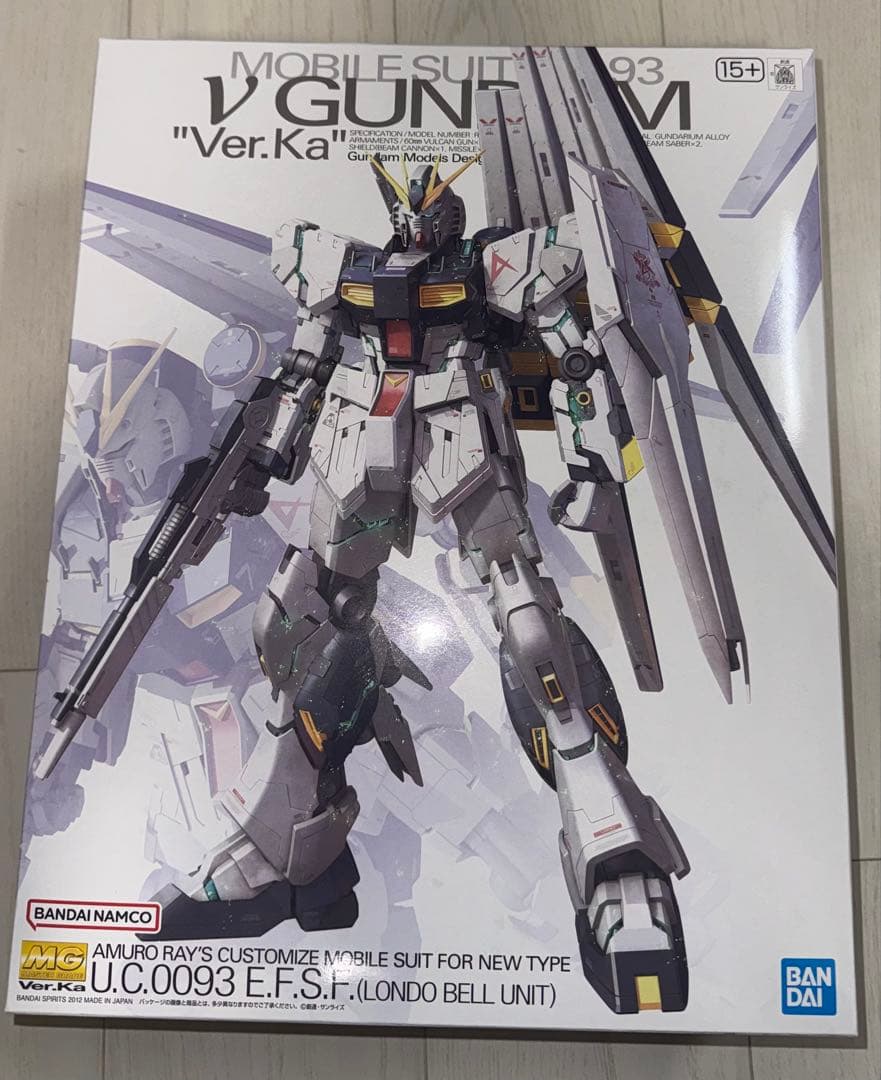 MG Vガンダム \"Ver.Ka\" Amazon | MG 1/100 LM312V04 Vガンダム Ver.Ka (限定クリアパーツ付き