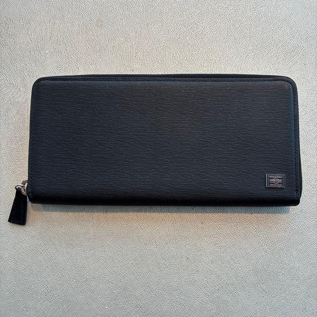 Porter ブラック　長財布 ポーター PORTER ポーター ディル ロングウォレット 653ー09111 吉田