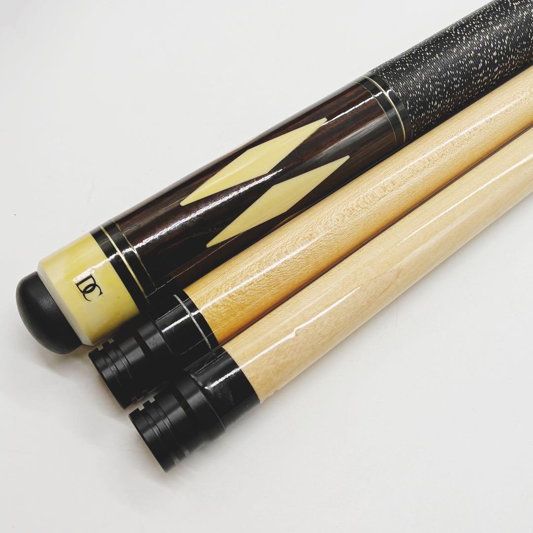 DC ビリヤード プレイキュー シャフト 2本 カードケース付き